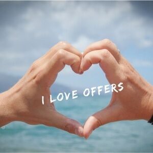 Hand Heart Photo Print - Beach Blue